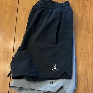 Jordan Dri-FIT Sport Black and Gray Shorts